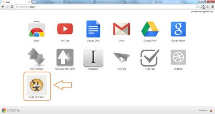 A Chrome shortcut icon 
