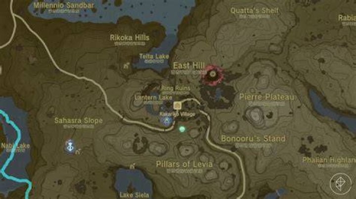 A map shows the location of the Tomb of Treachery.