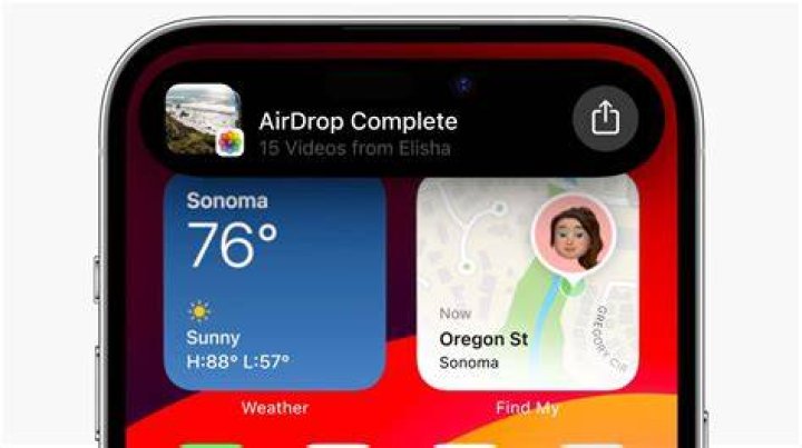 airdrop send large video ios