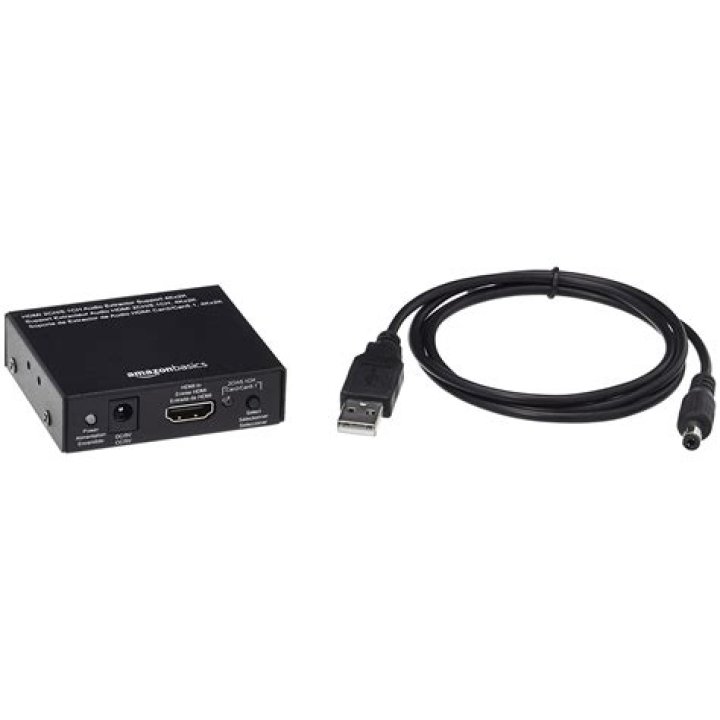 Amazon Basics 4K HDMI to HDMI Extractor Converter