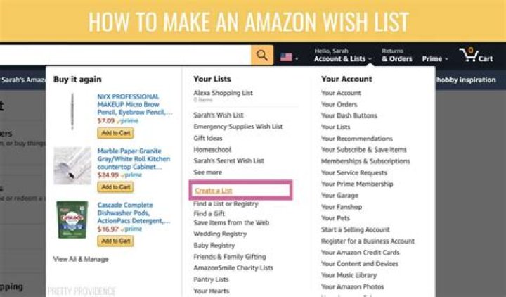 amazon com wish list
