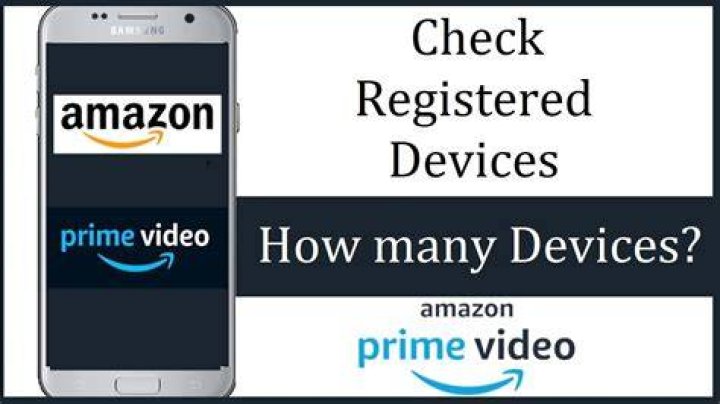 amazon prime video registered devices
