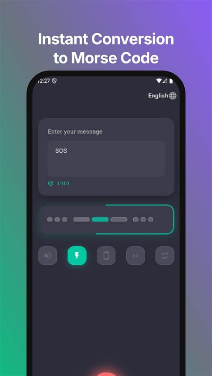 Android Typing Morse Code Demo