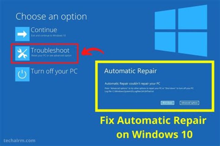 automatic repair screen