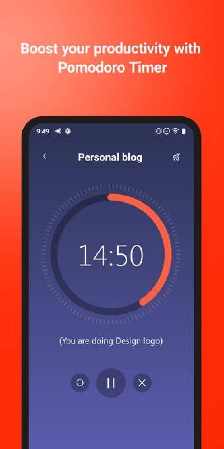 Be Focused, a Pomodoro timer for Mac