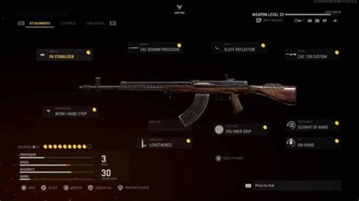 Best AS44 CoD Vanguard class loadout: Attachments, Perks, Proficiency, Setup