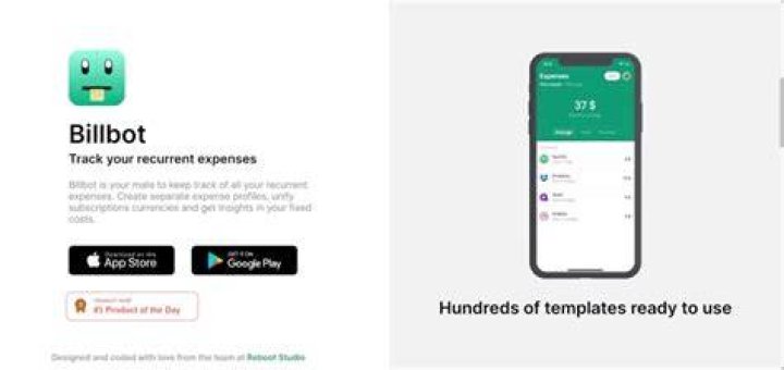 Billbot Android App Home