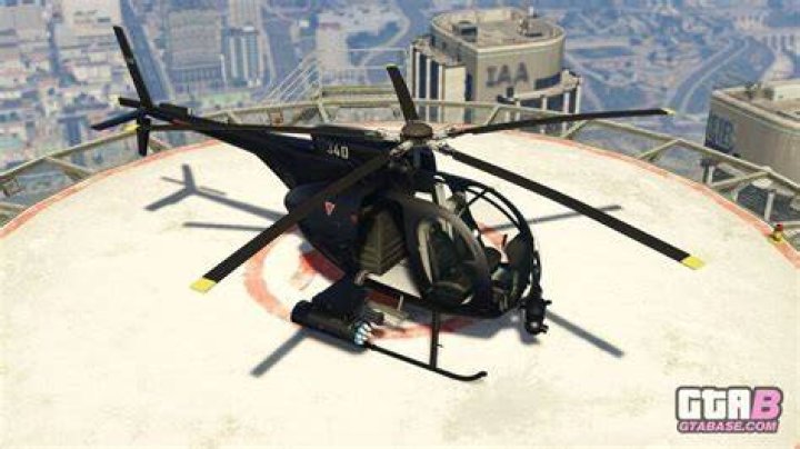 Buzzard attack chopper GTA