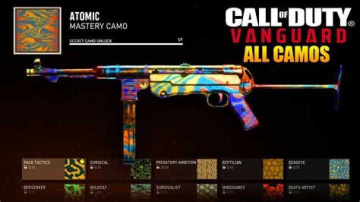 CoD Vanguard camo