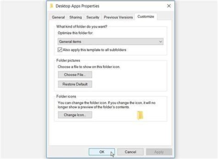Configuring Folder Optimization Settings