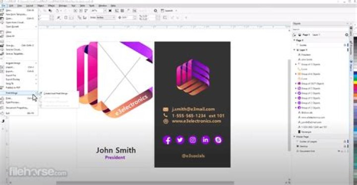 coreldraw graphics suite screenshot