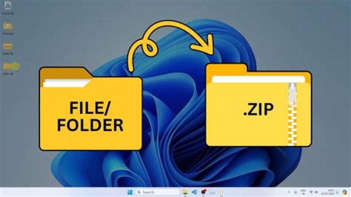 create a zip file on windows