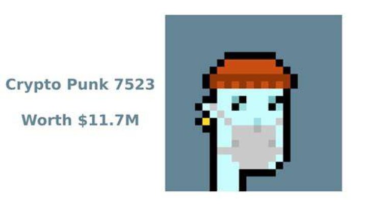 cryptopunk 7523 NFT
