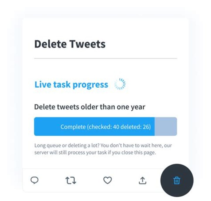 delete past tweet locations