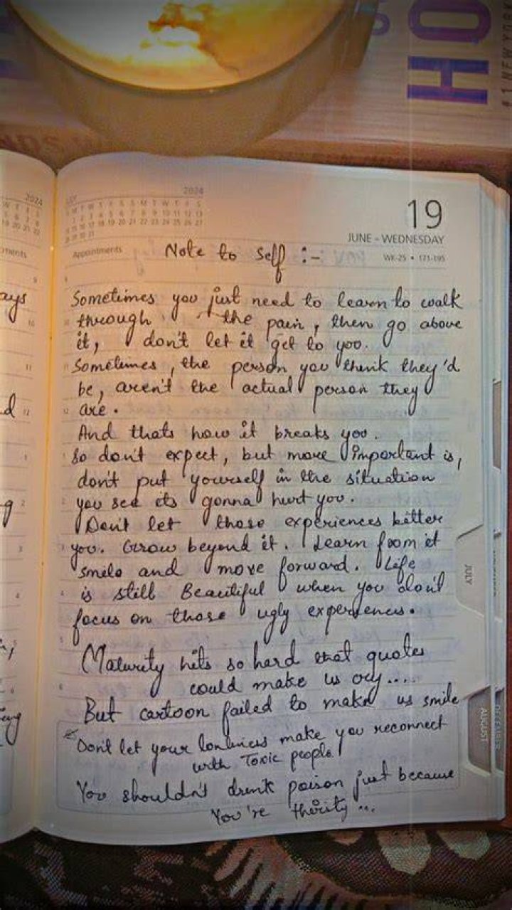 diary from writediary.com starting a new entry