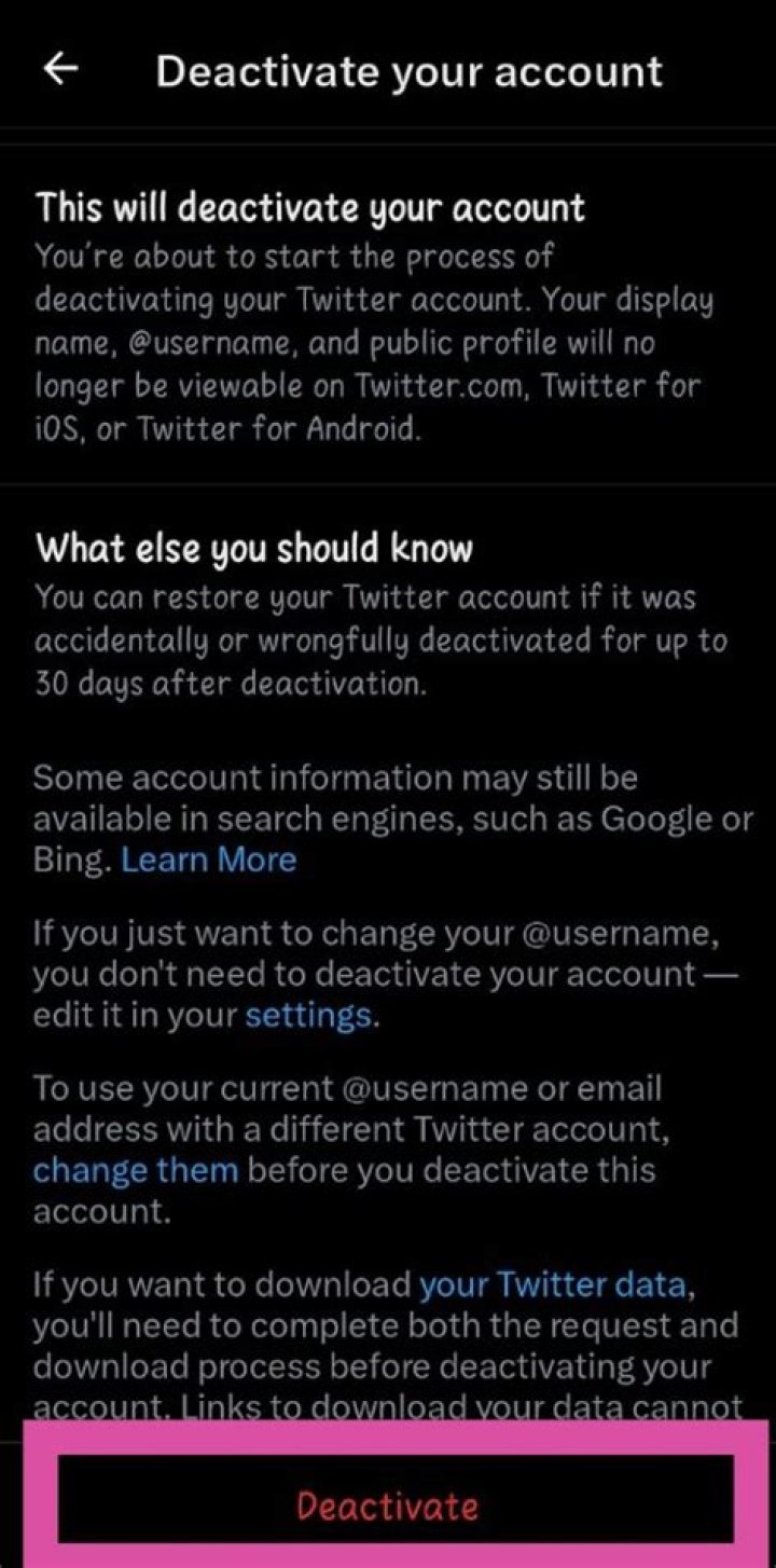 disable twitter location chrome