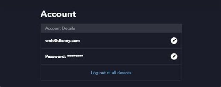 disney plus acount settings