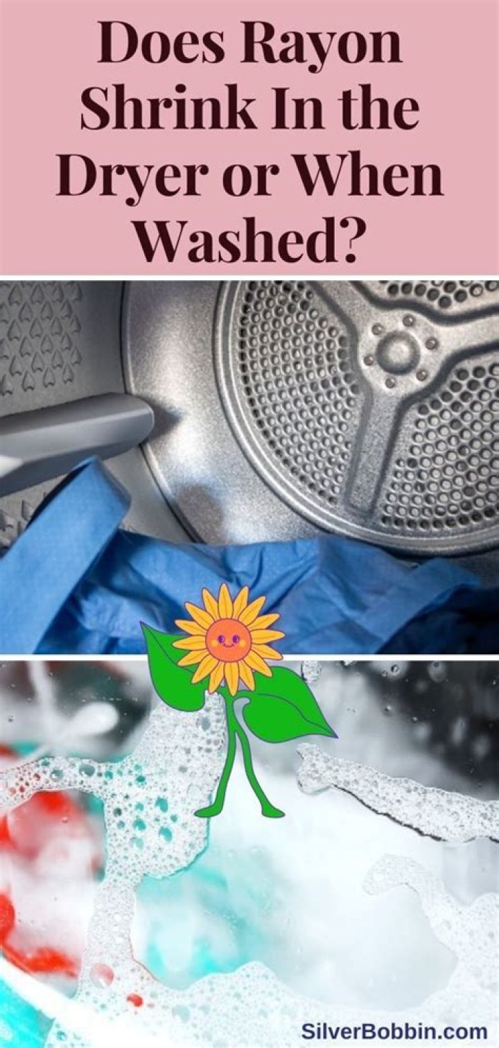 Does Rayon Shrink When Washed Or Tumble Dried? Cotton & Cloud