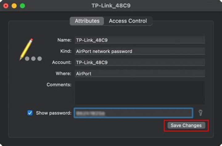 Edit a password in Keychain Access