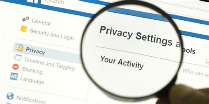 facebook privacy settings screen