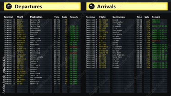 flight arrivals
