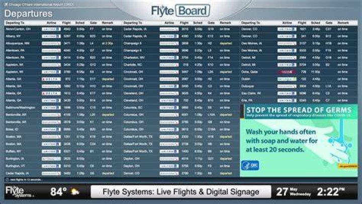 Flightboard Tracking