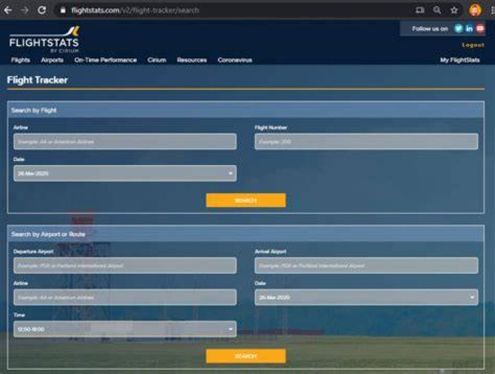 FlightStats Tracking