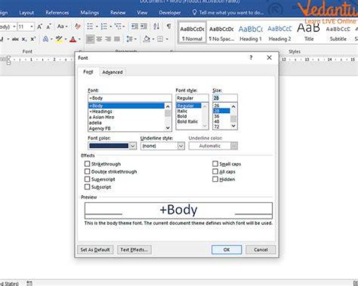 formatting
