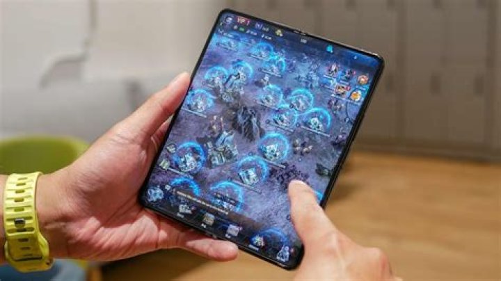 gaming on a smartphone