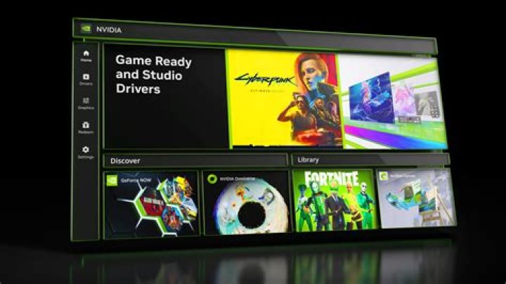 GeForce website interface