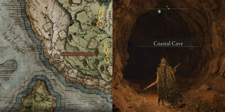 Getting through Coastal Cave is the only way that players can reach the island (Image via Elden Ring)