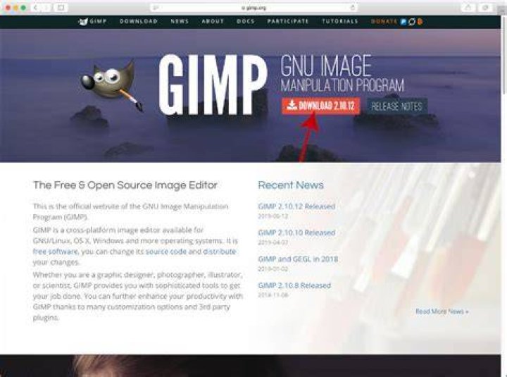GIMP on macOS