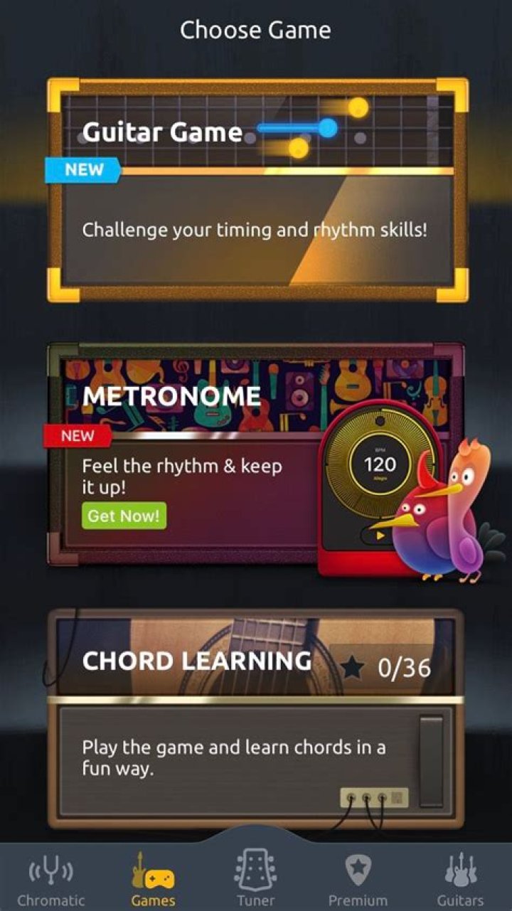 Guitar Tuner games