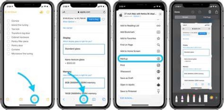 How to Access Markup Through Photos