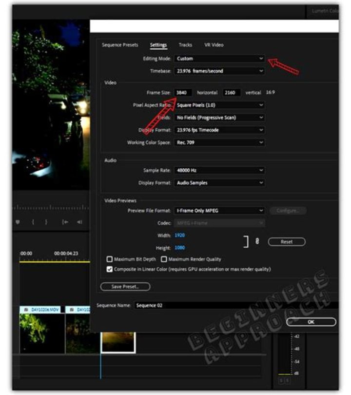 How to change Project Settings in Resolve.