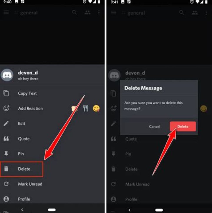 how to delete a conversation on Mac
