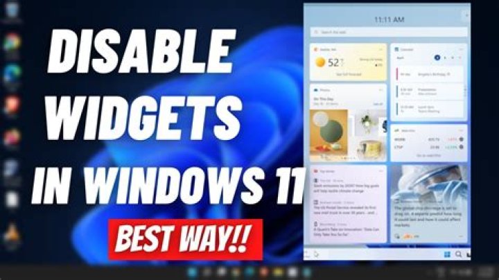 How to Disable Widgets in Windows 11