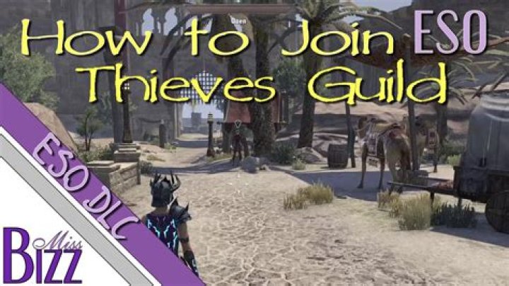 How to join Thieves Guild in Elder Scrolls Online