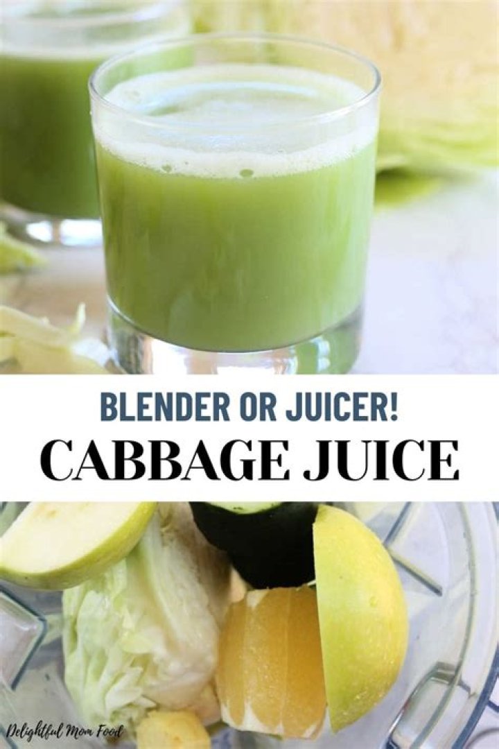 	How to make cabbage juice	