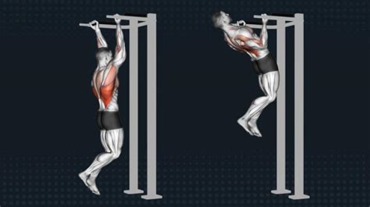 How to perform reverse pull-ups. (Image via Freepik)