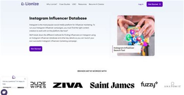 Instagram Influencer Database Lionize