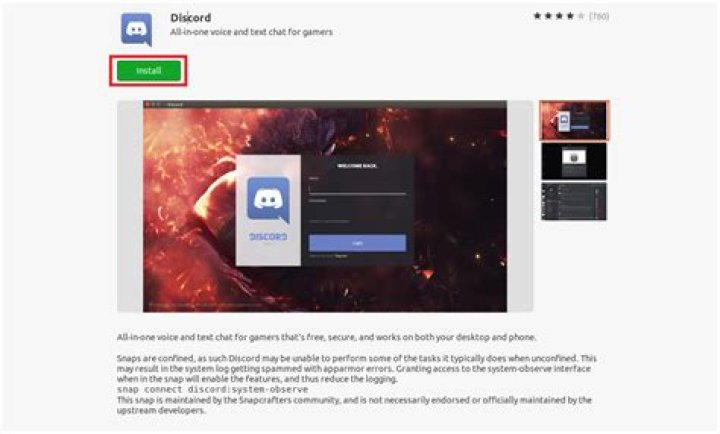 install discord from software center