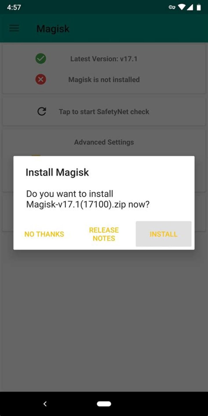 install magisk