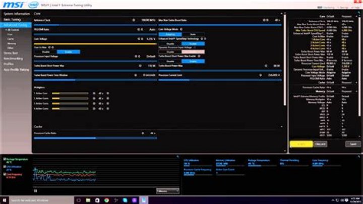 Intel Extreme Tuning Utility