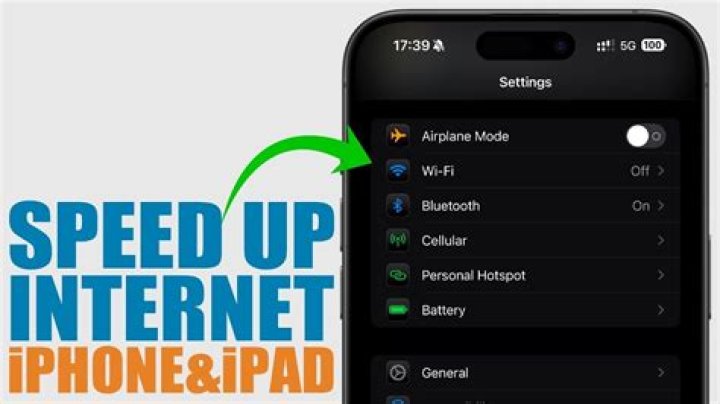 iphone with connection options on screen