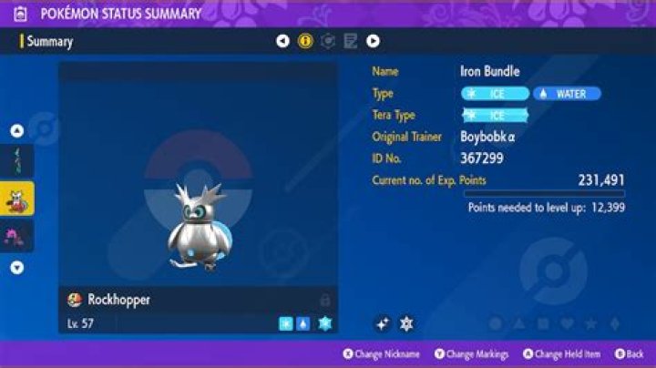 Iron Bundle is weak to Steel-type moves (Image via The Pokemon Company)
