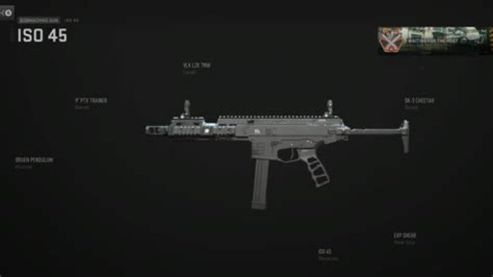 ISO 45 in CoD Warzone