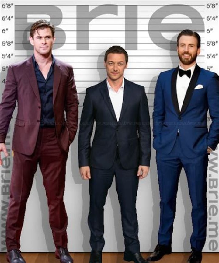 James McAvoy Height Brie