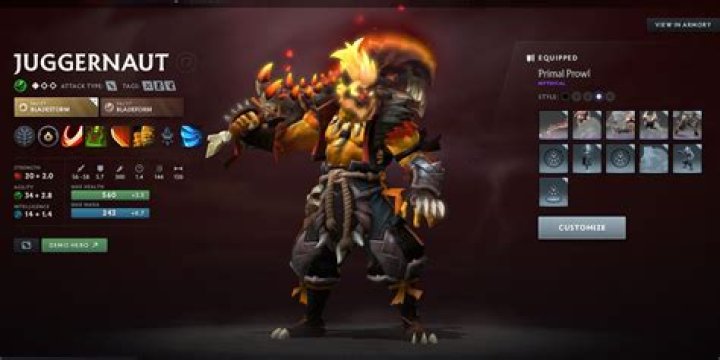 juggernaut in Dota 2