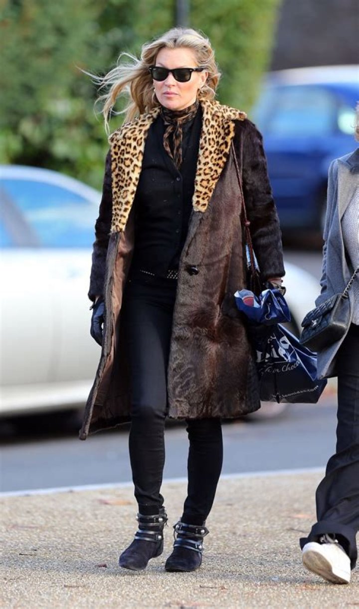 Kate Moss Has Found Another Perfect Coat to Combat Winter&rsquo;s Chill